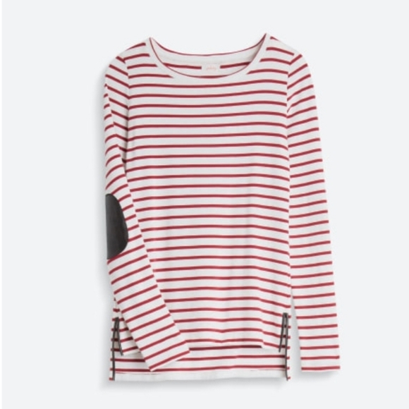 PIXLEY Greenich Striped Knit Top Size: L - Picture 1 of 6